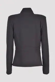 Black Blazer back view