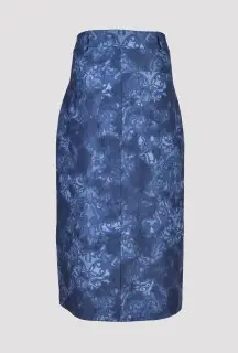 Women's high-waisted skirt front view