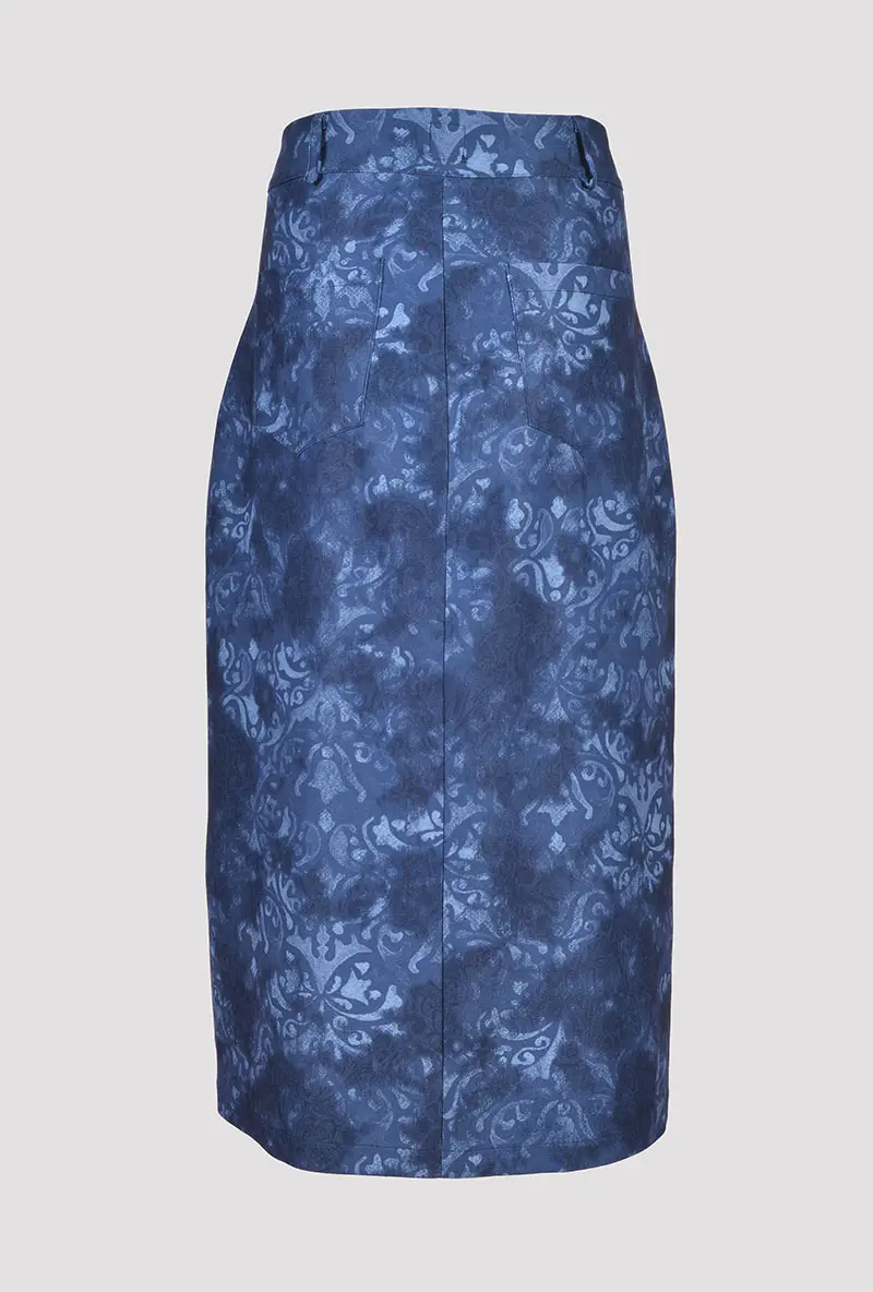 Gonna da donna a vita alta vista frontale