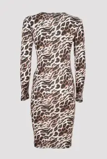 Tubino con Fantasia Leopardata vista posteriore