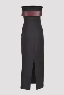 Tubino Midi Nero vista posteriore