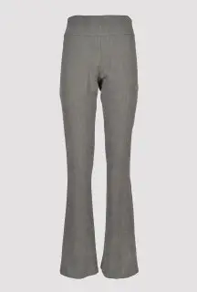 Green Flared Trousers front view